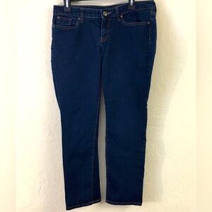 Gap Premium Skinny Ankle Jeans Size 6/28 Dark Blue